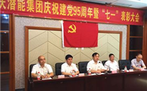 一定发集团召开庆祝建党95周年暨“七一”表彰大会